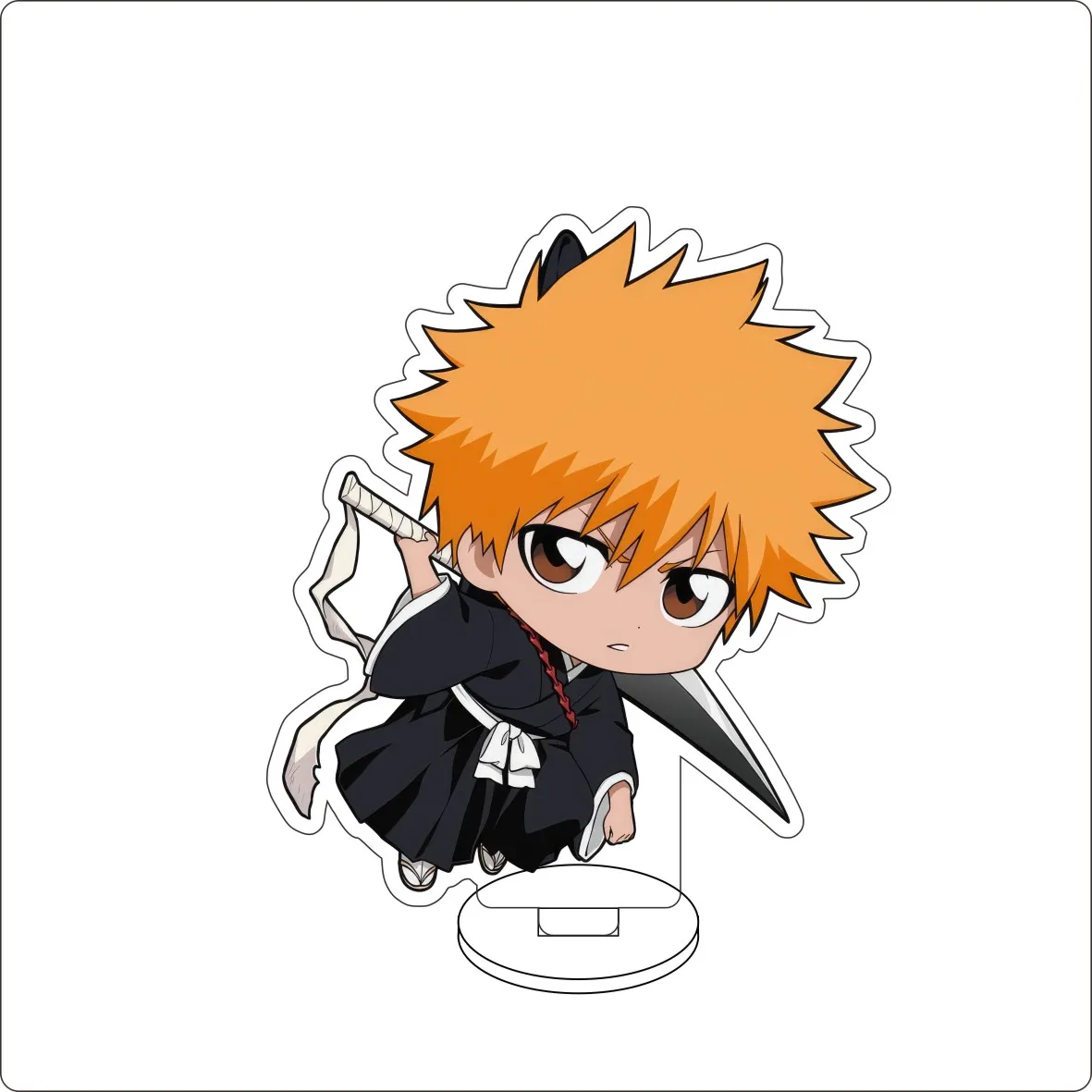 10 سنتيمتر أنيمي بليتش الشكل حامل نموذج Grimmjow Jaegerjaques/Urahara Kisuke/Kurosaki Ichigo لطيف زخارف مكتب الدائمة علامة الهدايا