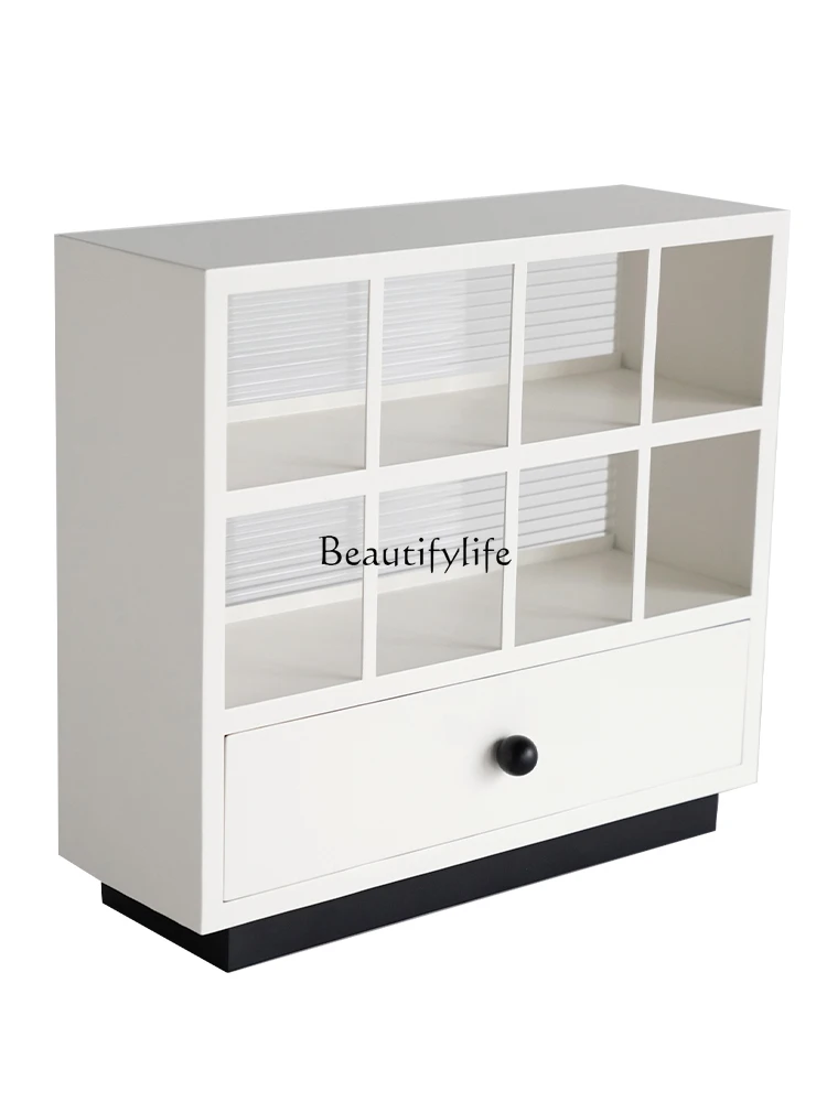 

Nordic Cup Holder Cup Draining Board Simple Modern Display Cabinet Iron Lattice Storage Rack