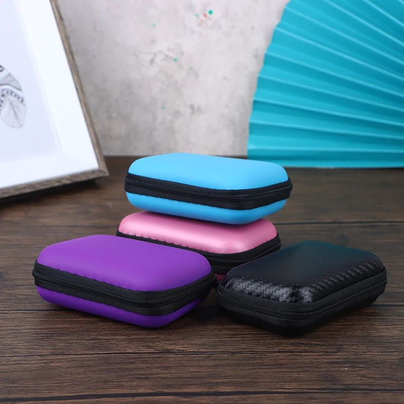 1Pc Mini Camera Case Bag Multi-functional Earphone Bag Video Waterproof Digital Portable Bag EVA Storage Box Storage Bag