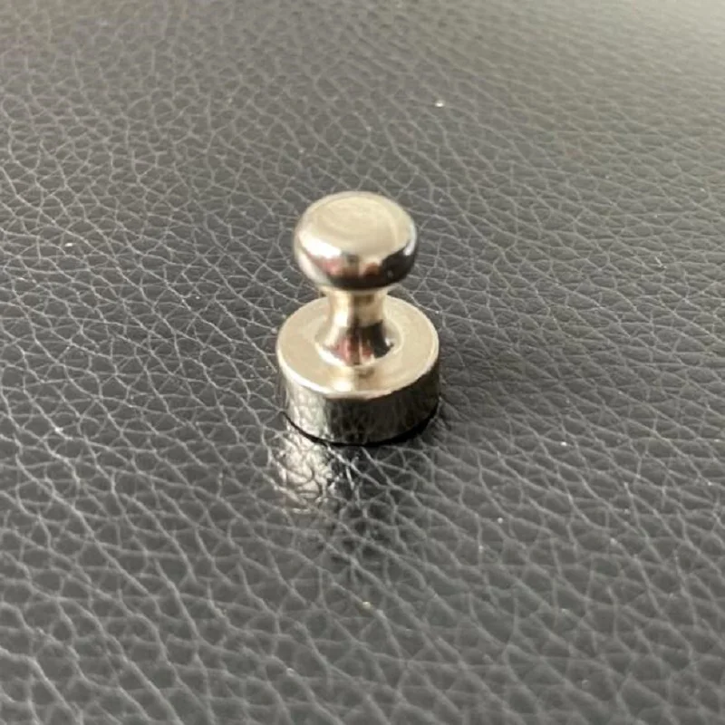 New Super Strong Neodymium Magnet Magnetic Pushpins Sucker Thumbtack Durable Steel Magnet Push Pin for Refrigerator Whiteboard