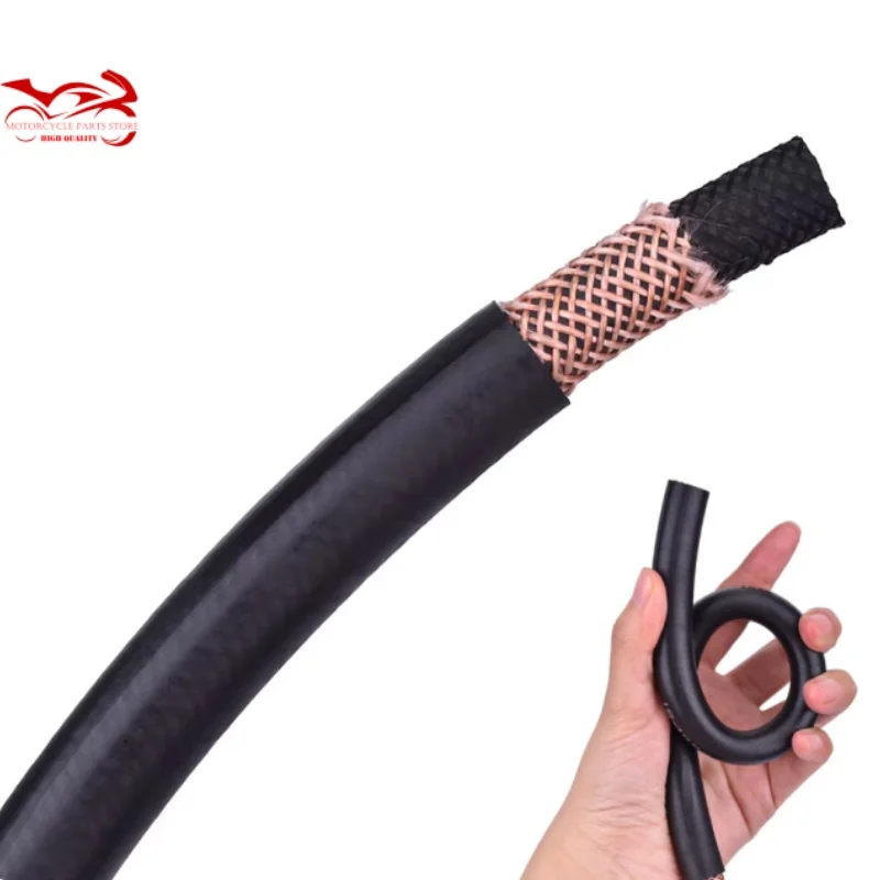 8mm I/D NBR Universal Fuel Injection Pipe High-pressure Pipeline Petrol Oil Tube Fuel Tank Tube Tubing Gasoline Pipe Hose Line