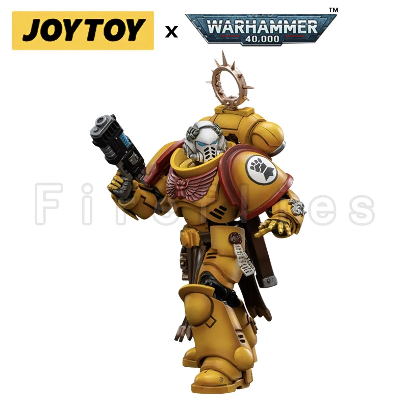 

1/18 JOYTOY Action Figure 40K Fists Veteran Brother Thracius Anime Model Toy
