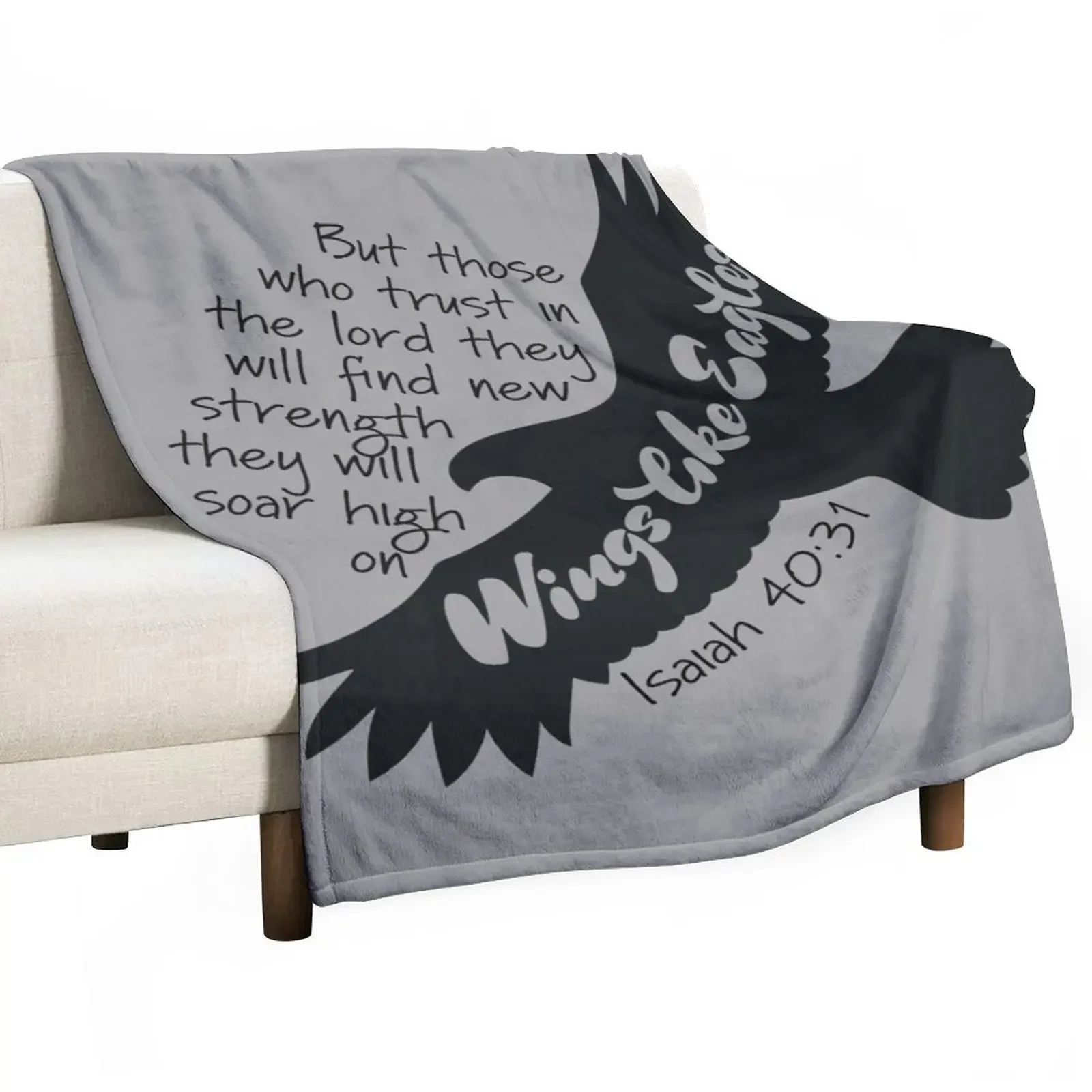 

Isaiah 40:31 Throw Blanket Bed Fashionable Luxury Throw Blankets