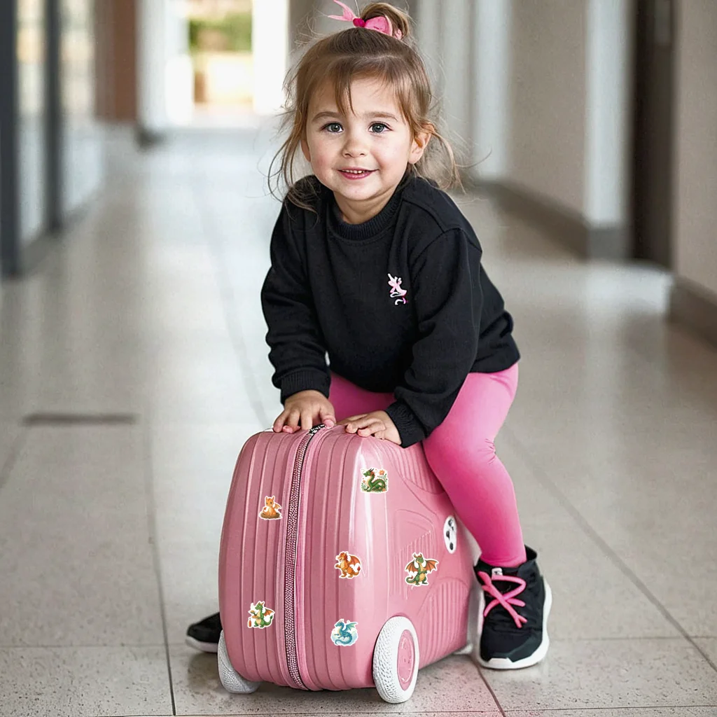 35pcs-100pcs Fantasy Mythical Creatures Stickers Cute Dragon Fantasy Stickers Stickers For DIY Phone Guitar