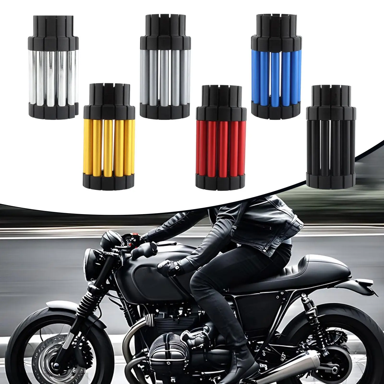 

Motorcycle Front Fork Oil Seal Drive Tool Repairing Accessory for 37mm-53mm