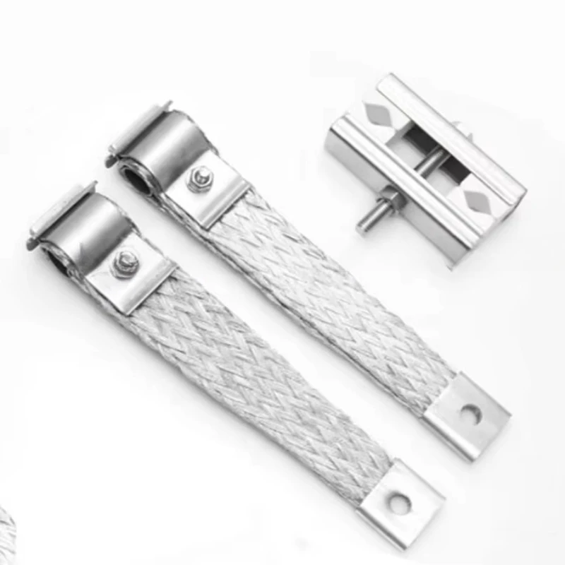 

Aluminum braided tape clip for Mosi2 heating elements