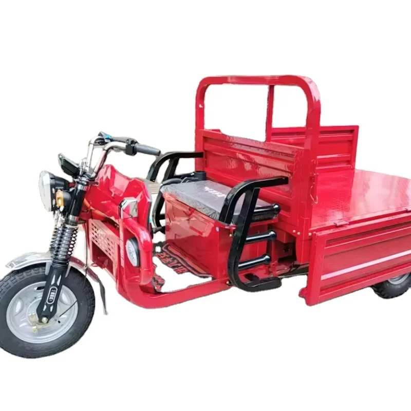 

3 Wheel Electric Freight Tricycle 48v 800w 1000W Passenger Freight