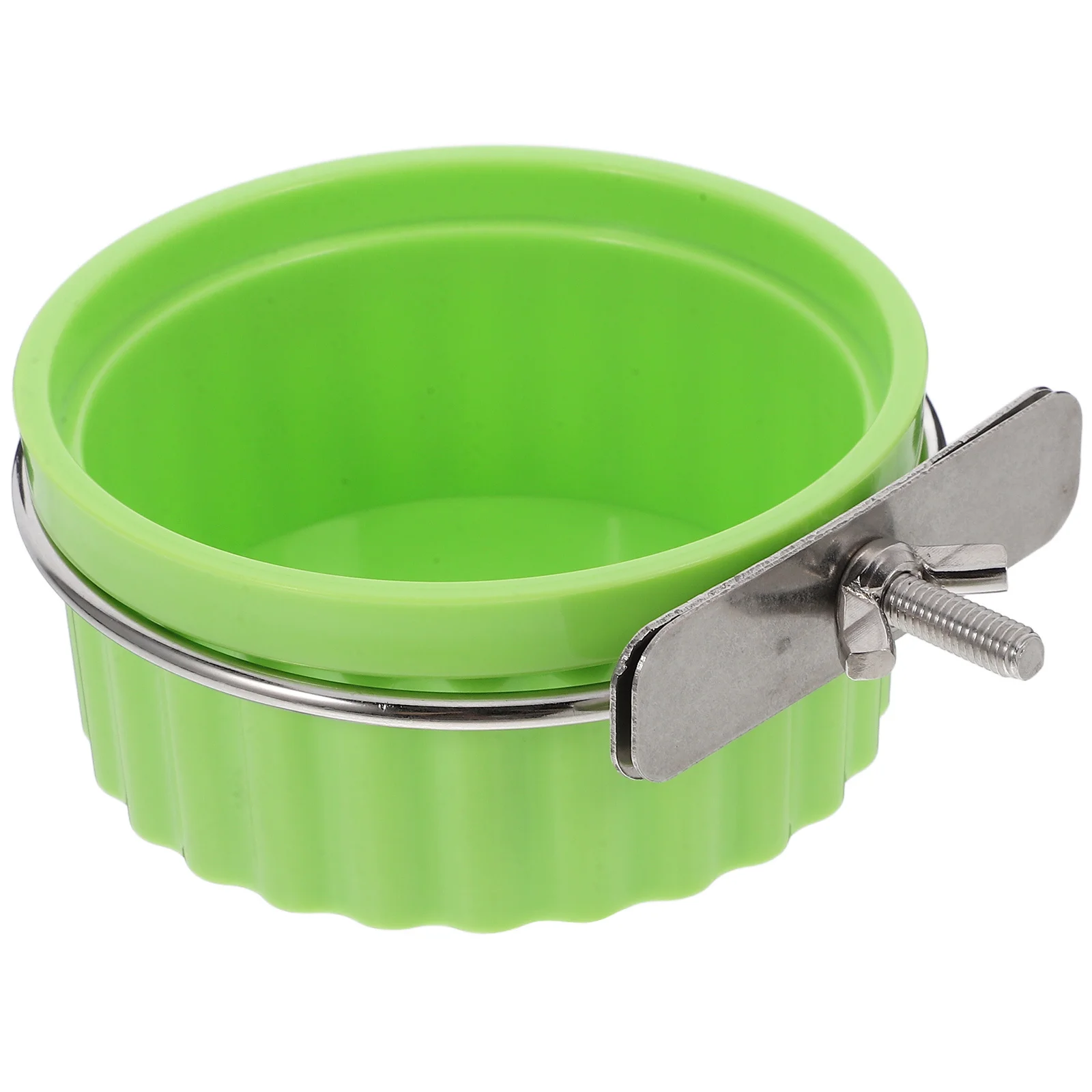 

Hanging Bird Feeder Cup for Cage Waterproof Food Container Safe for Parrots Pigeons Budgies Cockatiel Daily Use Cleaning