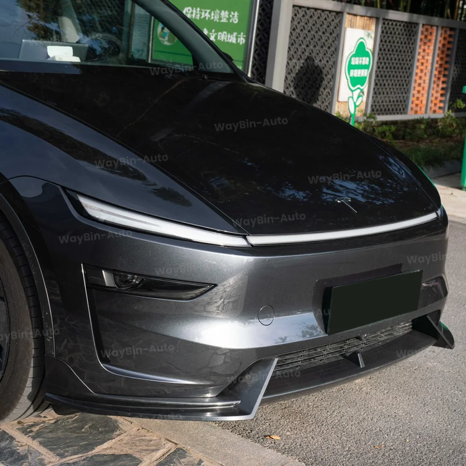 テスラ モデルY ジュニパー 2025+用 グロッシーブラック フロント