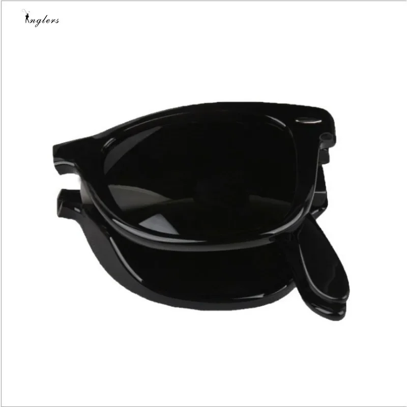 New Vintage Folding Sunglasses Men Brand Designer Eyewear Women's Fold Fashion Square Portable Outdoor Sport Sun Glasses Male