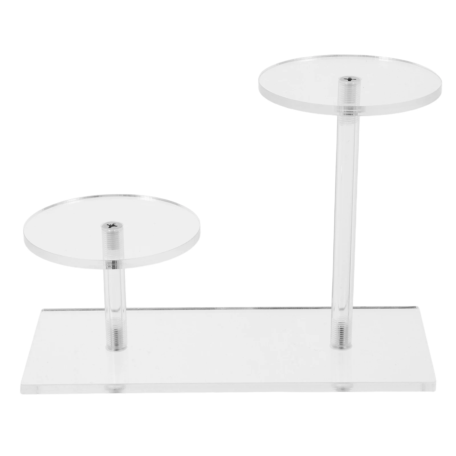 

Acrylic Display Rack Jewelry Action Figure Holders Tiered Stand Cake Stands for Party Figurine