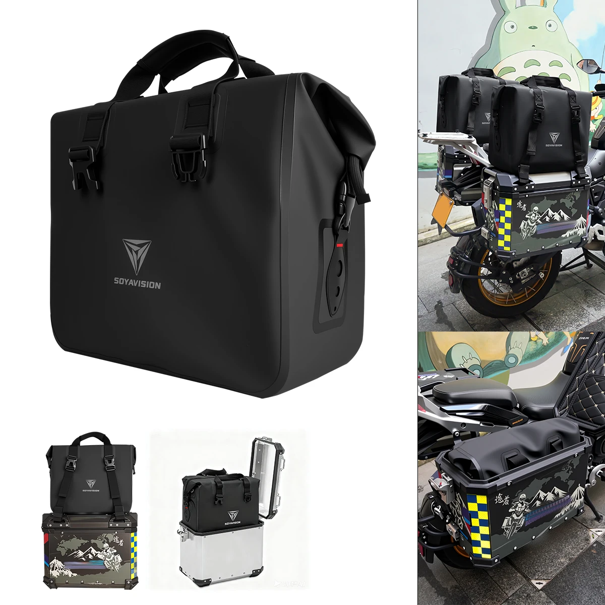 

Декоративная сумка-органайзер для инструментов на мотоцикл для R1200GS/Adv LC R1250GS ADV F 850 800 750 GS, аксессуар для седельных кофров