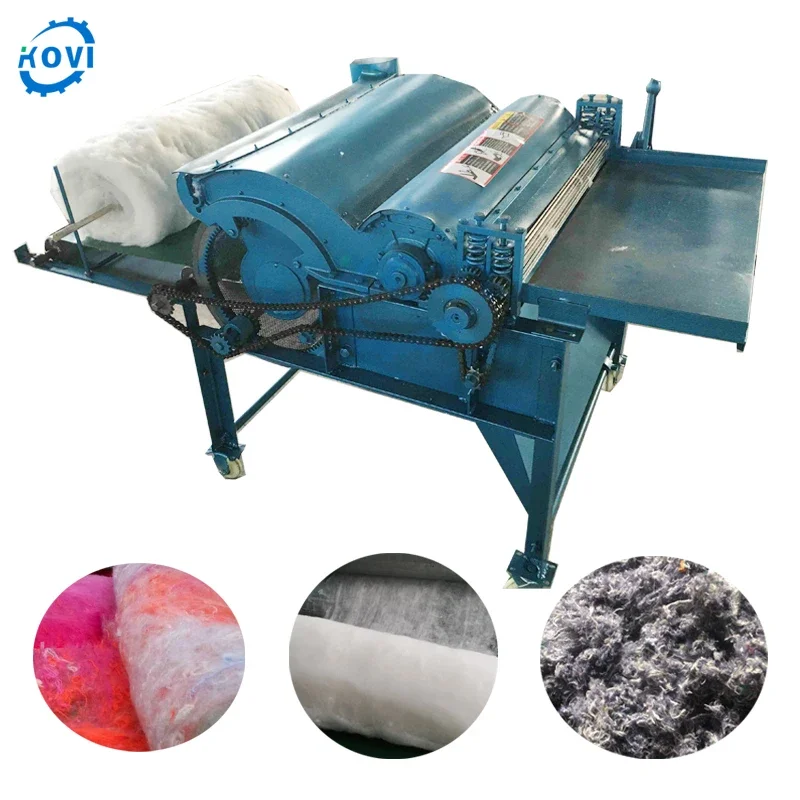 Hot sale cotton opener fiber wool opening machine polye hard waste cotton yarn textile recycling opening machine price