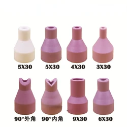 10pcs Tig Welding Nozzle QQ150A 4/5/6/9x30 Ceramic Nozzle Ceramic Gun Nozzle