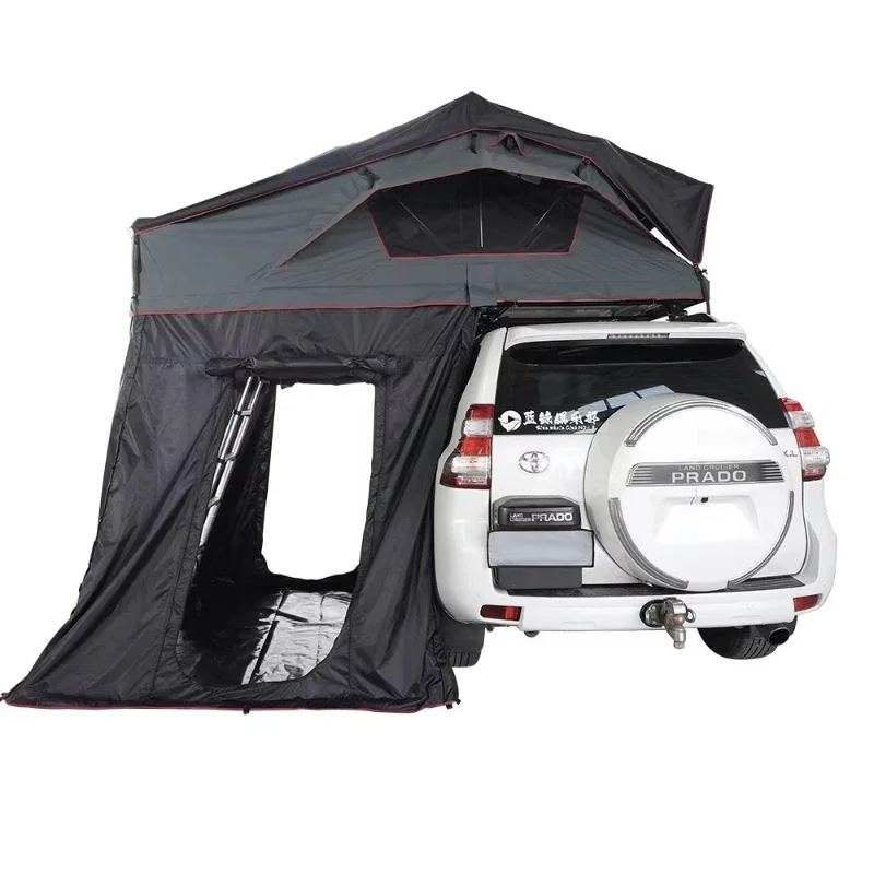 

High-quality folding outdoor shell roof tent waterproof high-rise camper