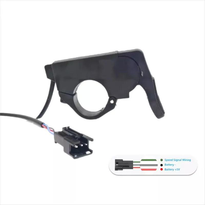 

Electric Bicycle Throttle Speed Control 130X 140X Thumb Throttle Scooter Electric Vehicle Universal Throttle