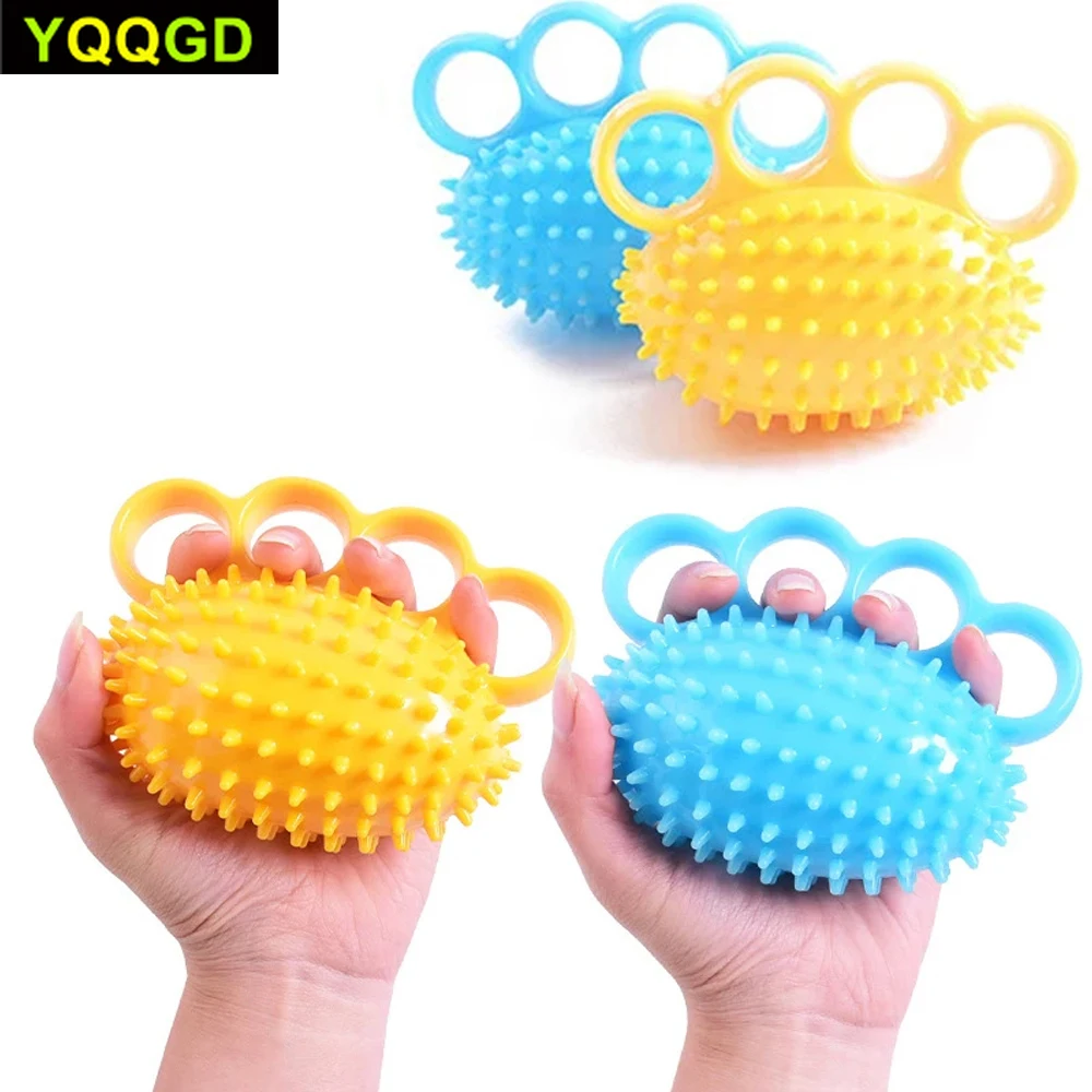 1Pcs Hand Grip Strength Ball,Finger Wrist Flexibility Exerciser Grip Ball,Muscles for 4 Fingers, Finger Physical Training Tool