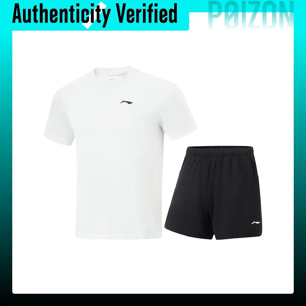 Li Ning Set Unisex Standard White AATV019-3