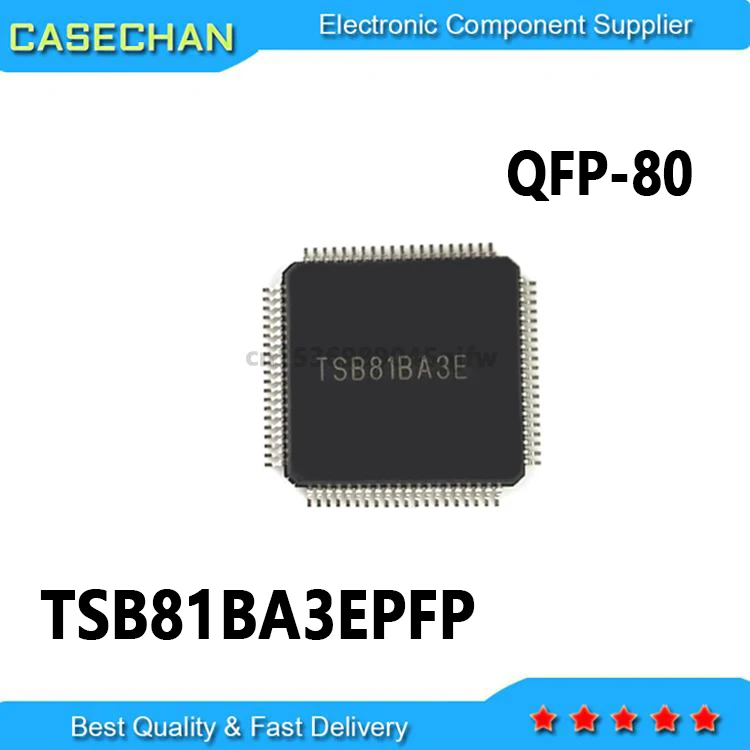 5PCS/LOT New and Original TSB81BA3 TSB81BA3EPFP QFP-80