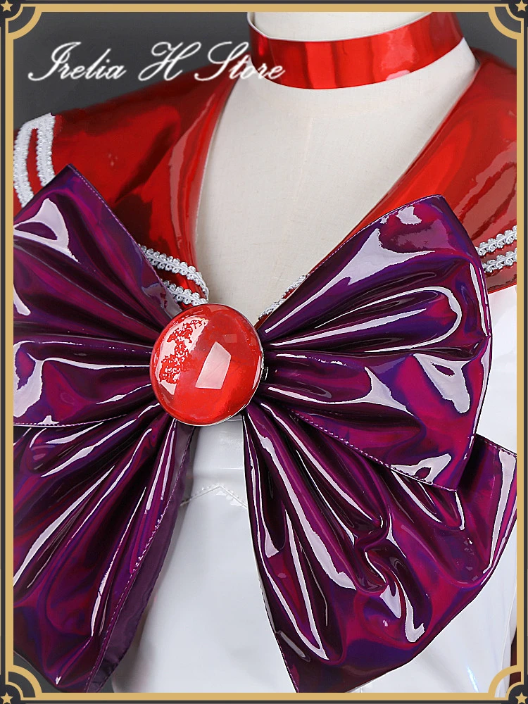 {stockIrelia H Store Sailor Moon 30th Anniversary Hino Rei Cosplay Sailor Mars Hino Rei Dress Cosplay Costume Halloween Costumes image 4