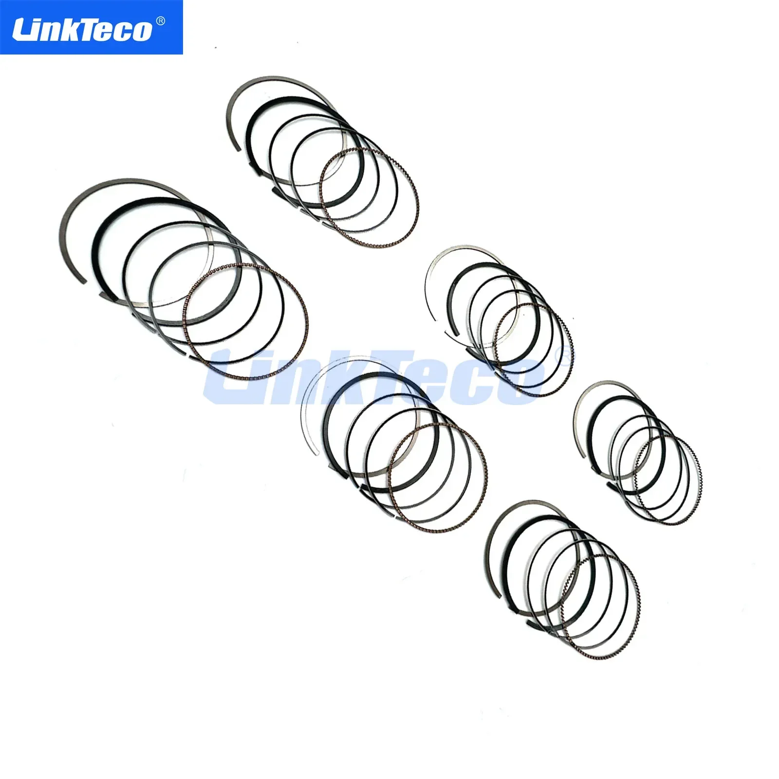 Fasce elastiche motore per Land Rover Discovery Range Rover Peugeot 407 607 Jaguar 2.7 3.6 L V6 Diesel L319 L320 276DT DT17 AJV6D