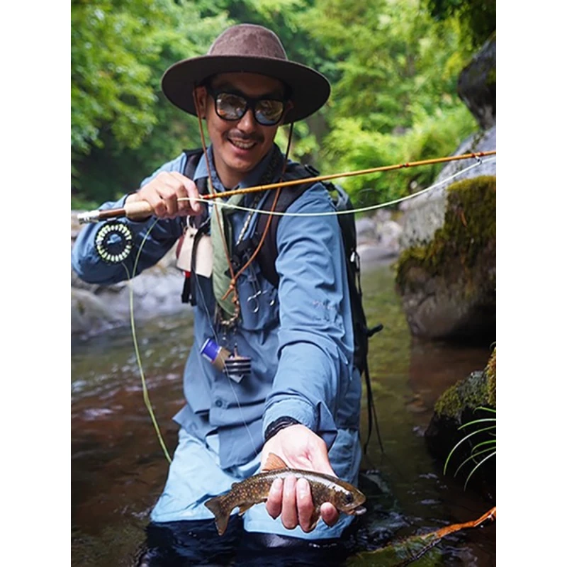 

Fly Rod No. 1 Set 7ft 2.1m 4-section stream rod Tinkerhead trout small fish