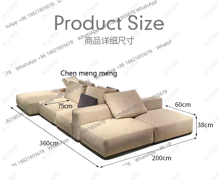 X أريكة ذات وجهين من الخلف إلى الخلف، منزلية كبيرة ذات طبقة مسطحة، مجموعة أريكة