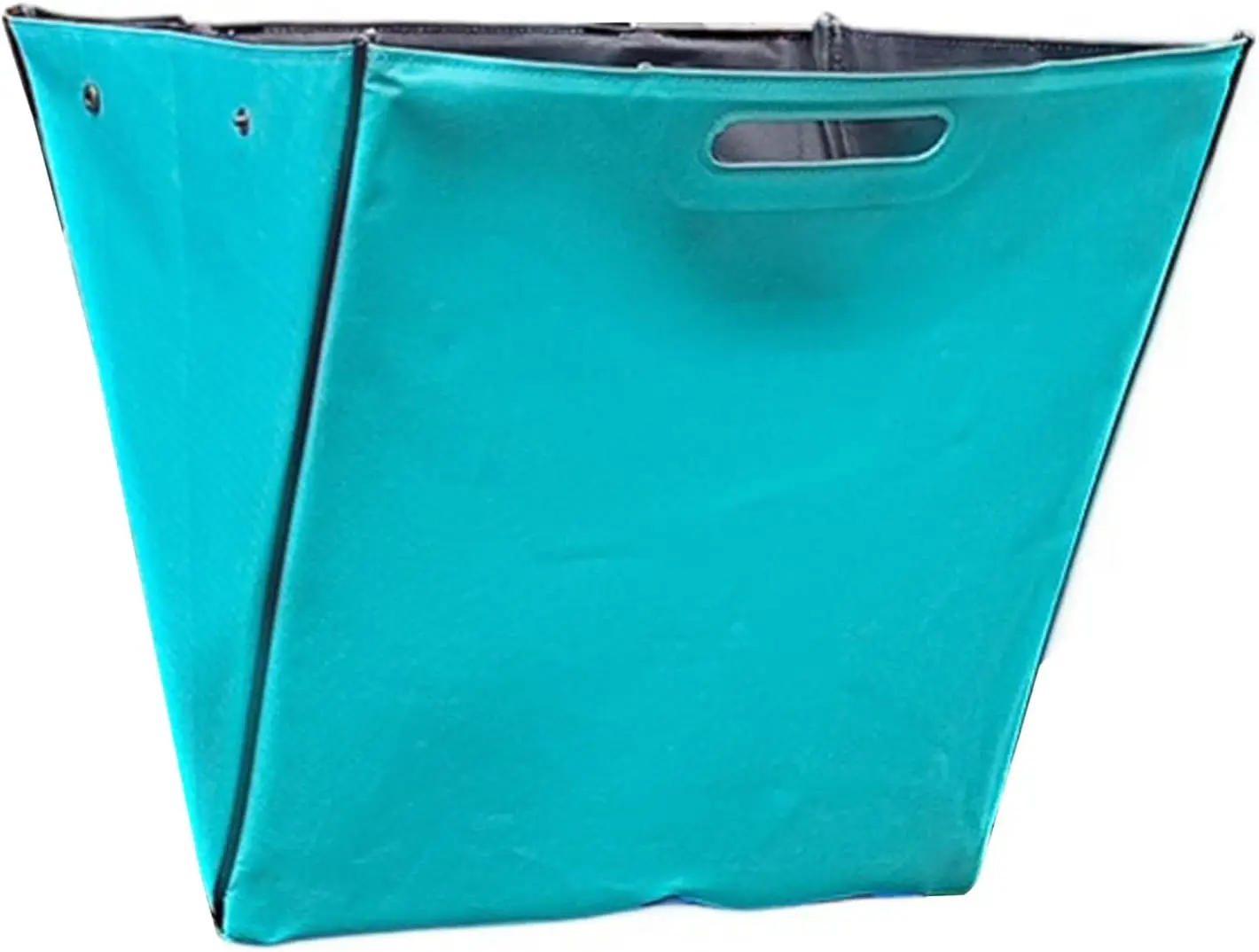 Telescoping Ladder Tool Storage Bag Blue 40x40x30cm 600D Oxford Waterproof Portable with Hanging Hooks and Elastic Holders