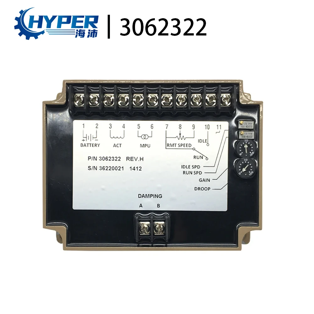 

Speed Controller 3062322 Generator Speed Stabilizer Governor Diesel Genset Control Circuit Board