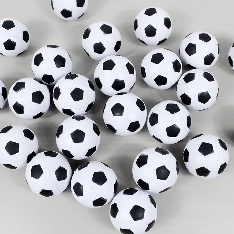 6-24Pcs 4CM sponge pressure soccer toy PU pressure ball parent-child interactive toy board game accessories toy kid sensory toys