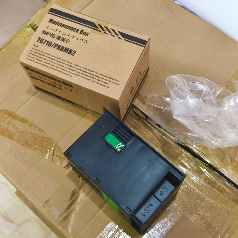 

5X T6710 Maintenance Box for Epson WF 5110 5190 5620 5690 4630 4640 3520 3530 3540 3640 WP 4010 4020 4530 4533 4540 4590 M5190