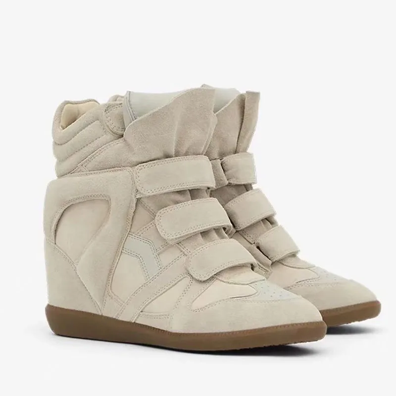 

Autumn winter suede leather women's flat sporty boots genuine leather lace-up casual fashionable and versatile plus-size shoes