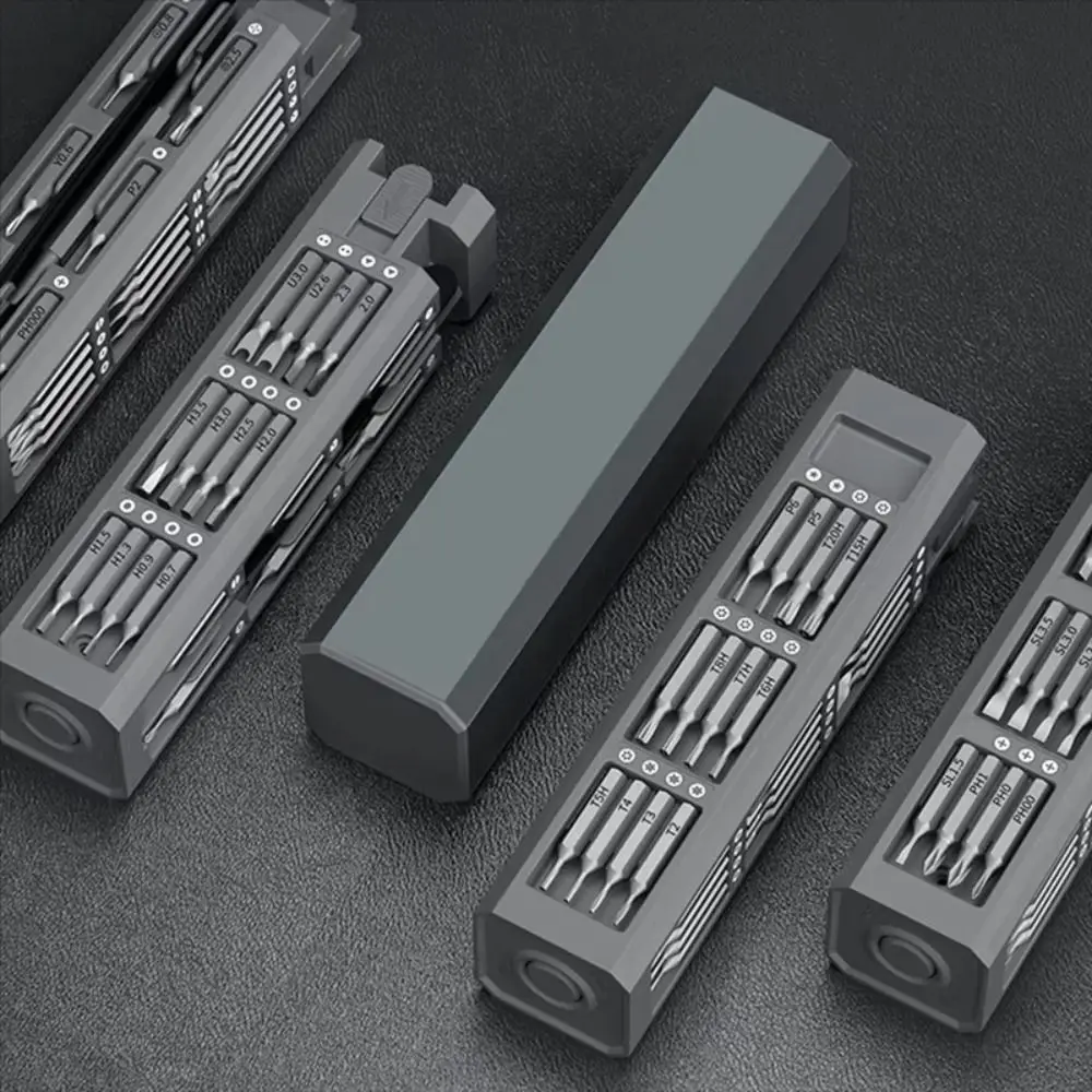 정밀 44 in 1 스크루 드라이버 유지 보수 핸드 툴 미니 스크류 드라이버 S2 필립스 슬롯형 전문 수리 도구 키트 노트북