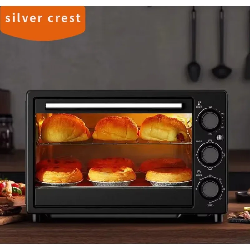 

Hot Selling 25L Capacity Timing Multi-function Electrical Oven Pizza Bread Baking Oven Household Mini Oven
