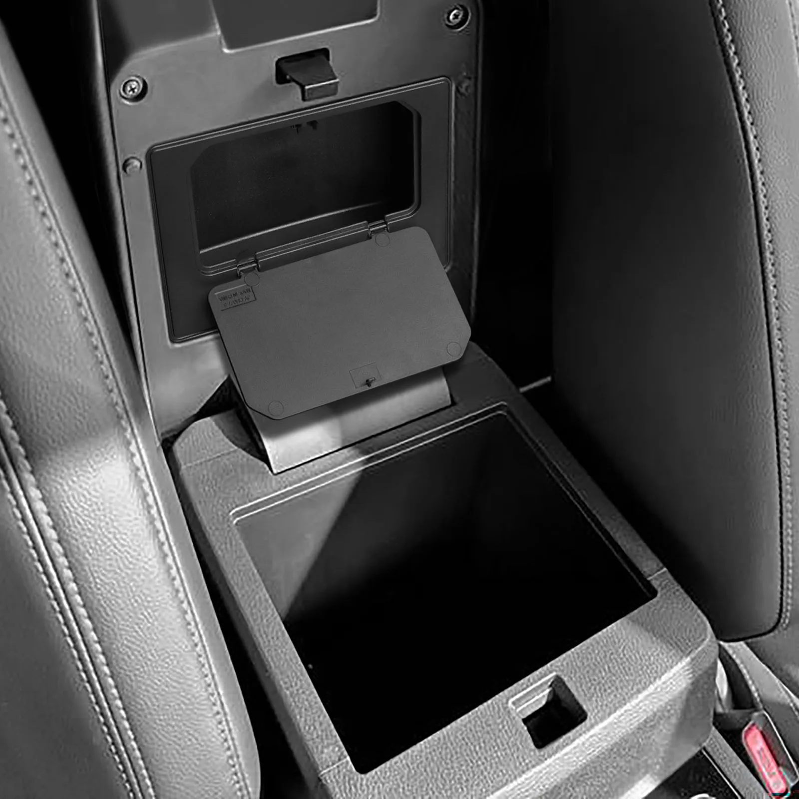 SMABEE für Mitsubishi L200/Triton Double Cab MK6 2024-2026 Mittelarmlehne mit verstecktem Staufach, Organizer, Zubehör, Ordnungshilfe – Detail 2