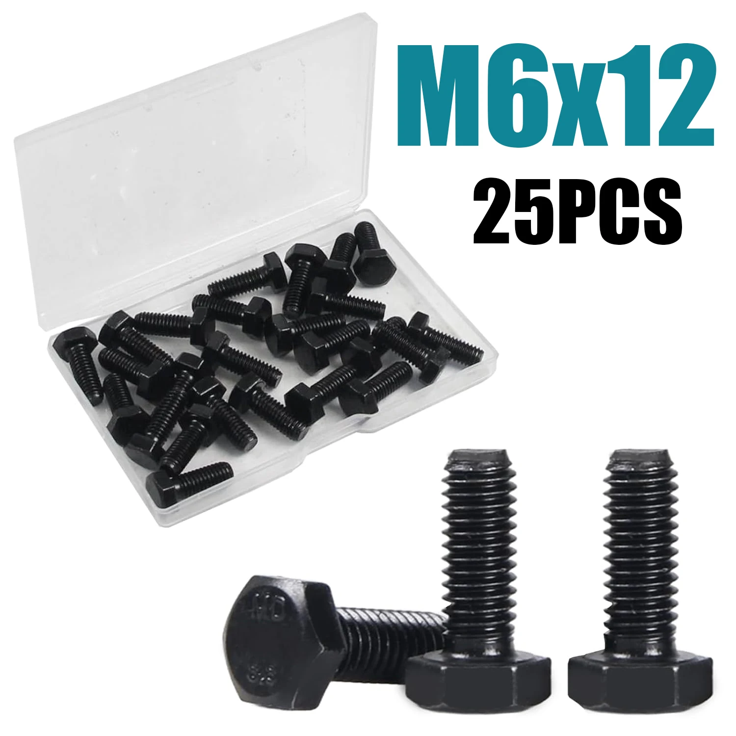 25 Pieces, M6X 16Mm…
