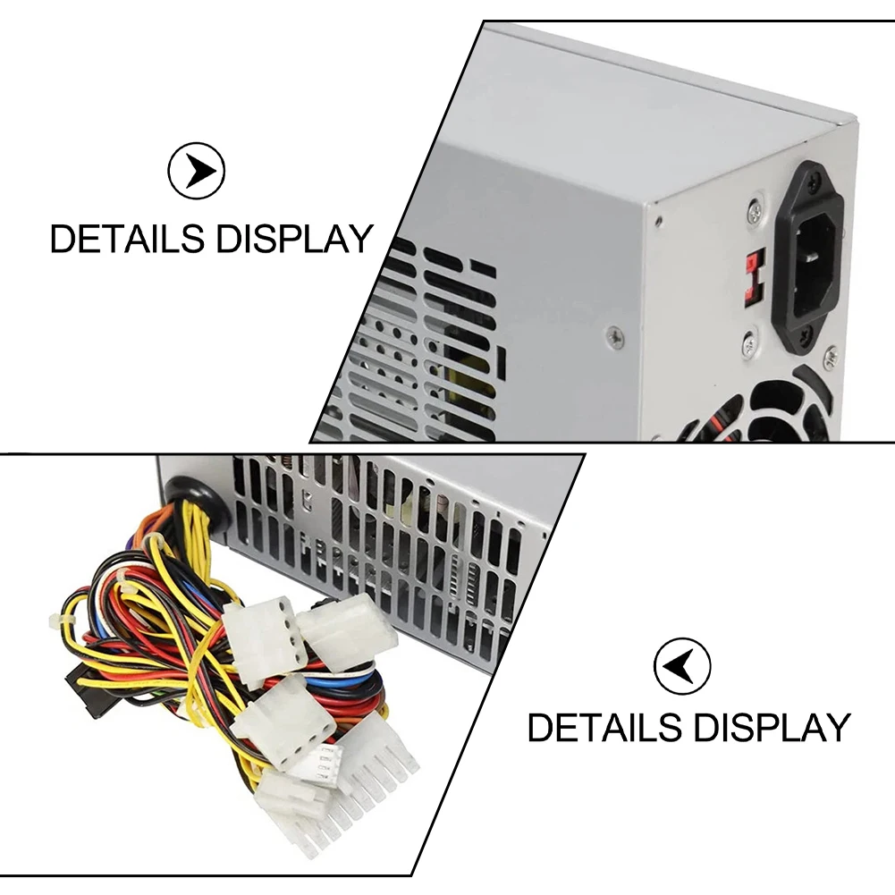 Embedded System PSU ATX Power Supply For Control Cabinets Industrial Power Supply Solutions Low-noise Fan 30dB