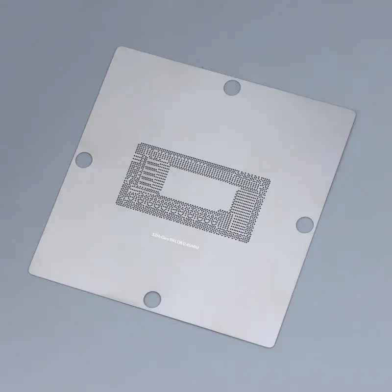 

Шаблон для CPU 12-го поколения I3 I5 I7 SRLD3 SRLD4 SRLD5 SRLD6 SRLD9 SRLD7 SRLD8, стальная сетка для CPU 1744BGA