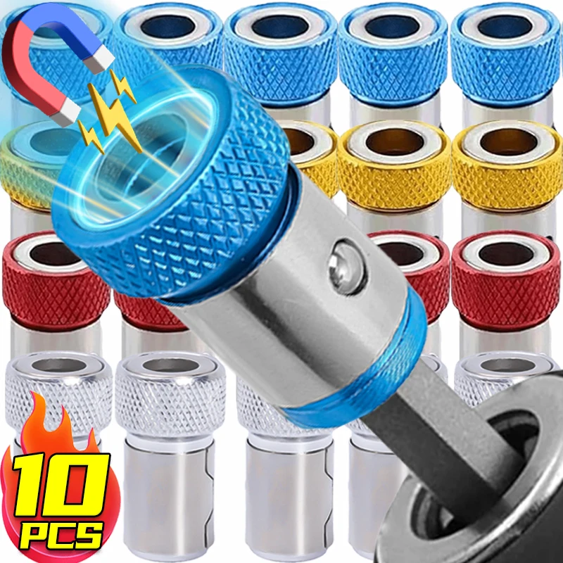 

Universal Magnetic Ring Alloy Screwdriver Bit Drill Magnetic Ring Anti-corrosion Strong Magnetizer Alloy Electric Magnet Rings