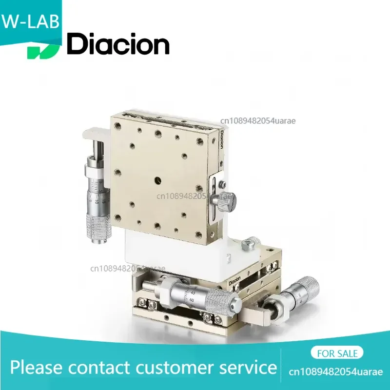 Diacion MBXYZ60 High Precision Manual Stage 60*60mm XYZ Multi-Axis Stainless Steel Optical Micrometer Heads Linear Guide