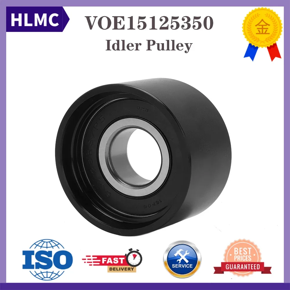 

Engine Pulley Idler Pulley Belt Idler Pulley Tensioner 15125350 Fits EC340D EC380D EC380DHR EC480D EC480DHR L150G Engine Parts