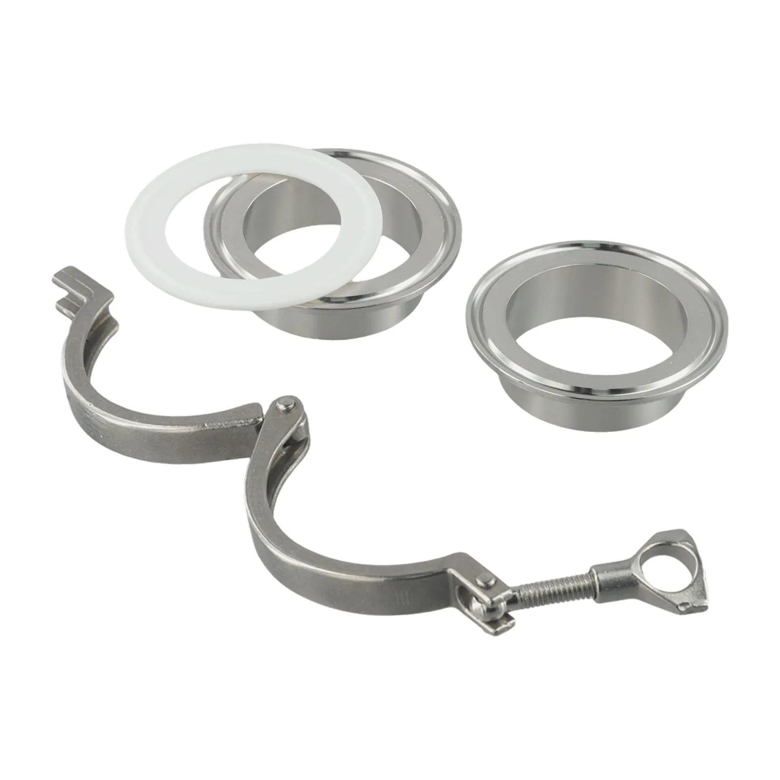 Adjustable Tri Clamp 3 Inch Tri Clamp For Sanitary Connections Convenient Cross-hole Homebrew Sanitary Fittings
