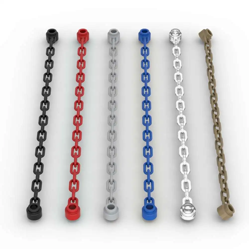 MOC 10PCS 1x16 Chain 21 30104 Links Building Blocks Kit 60169 Compatible Particle At Both Ends Toys Children Kid Birthday Gifts