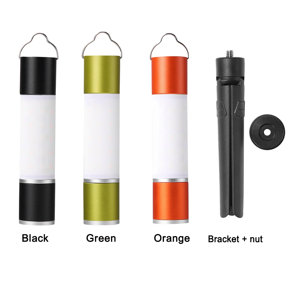 

USB Rechargeable Travel Light 6 Modes Lantern Flashlight Stretchable Hanging Tent Lamp with Tripod for Fishing Camping Exploring