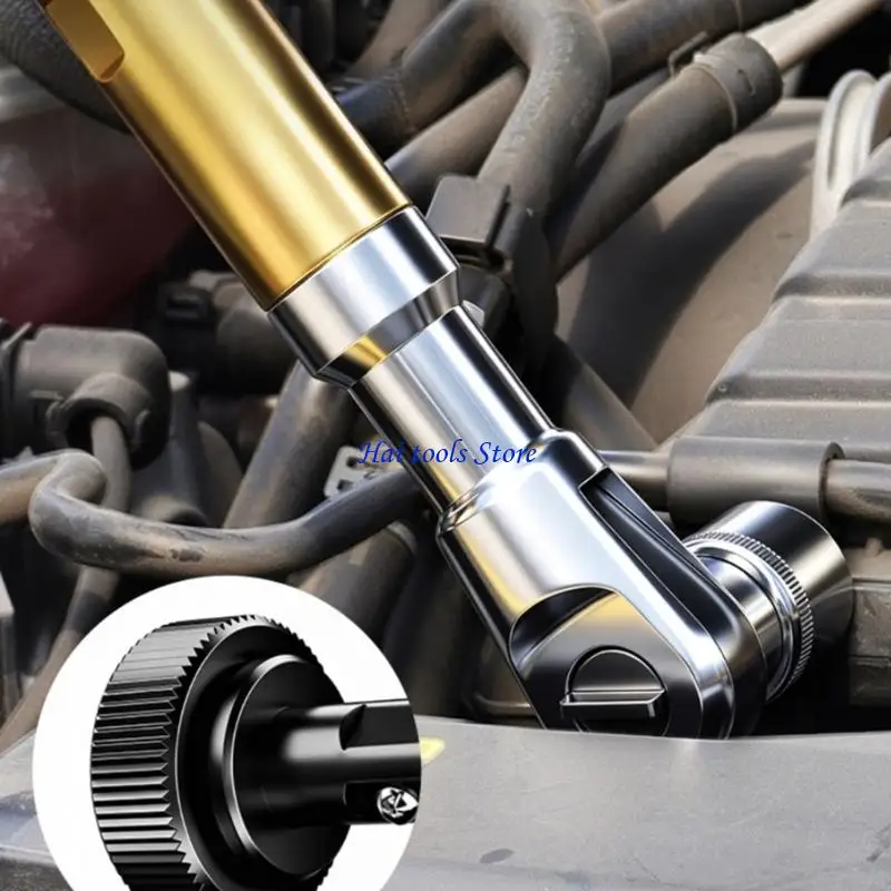X37E Compact 28Mm Ratcheting Wrench Spanner Head With 72 Teeth For Mechanical Work
