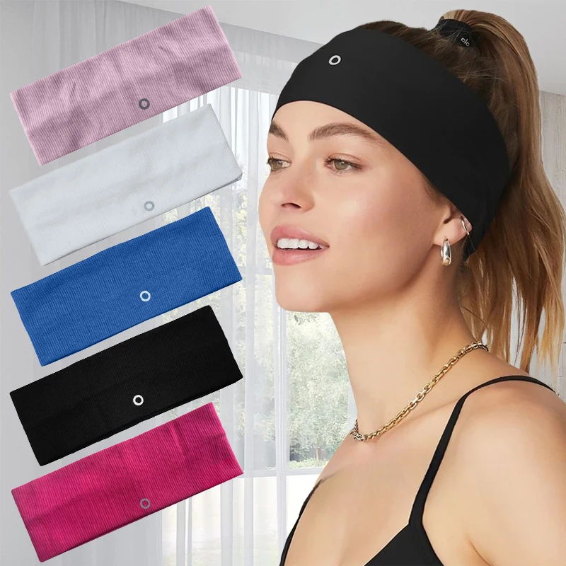عصابة رأس مرنة للجري، أربطة شعر واسعة، عصابة رأس رياضية لليوجا، ربطة شعر ناعمة للفتيات، غطاء رأس لمكياج الوجه للنساء والرجال