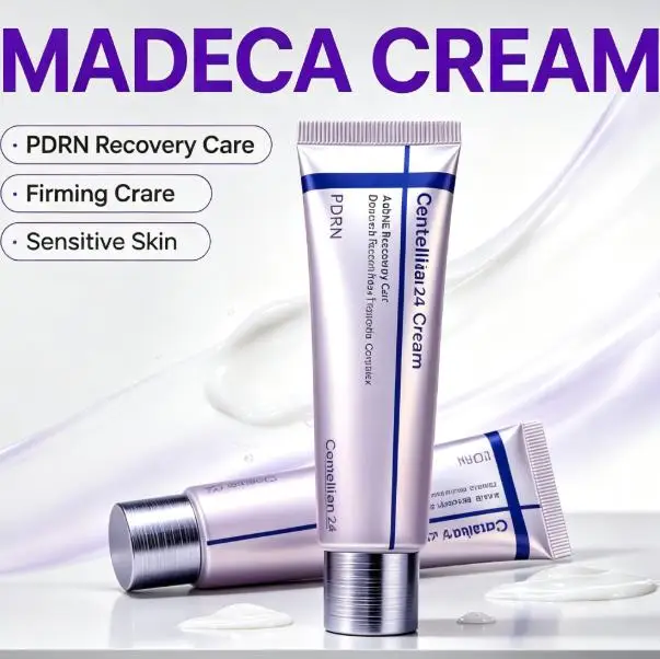 Crème réparatrice Centellian24 Madeca PDRN Renew 50 ml, réparation de la barrière cutanée, éclaircissante, apaisante, pour peaux sensibles, soin après traitement, hydratant pour le visage