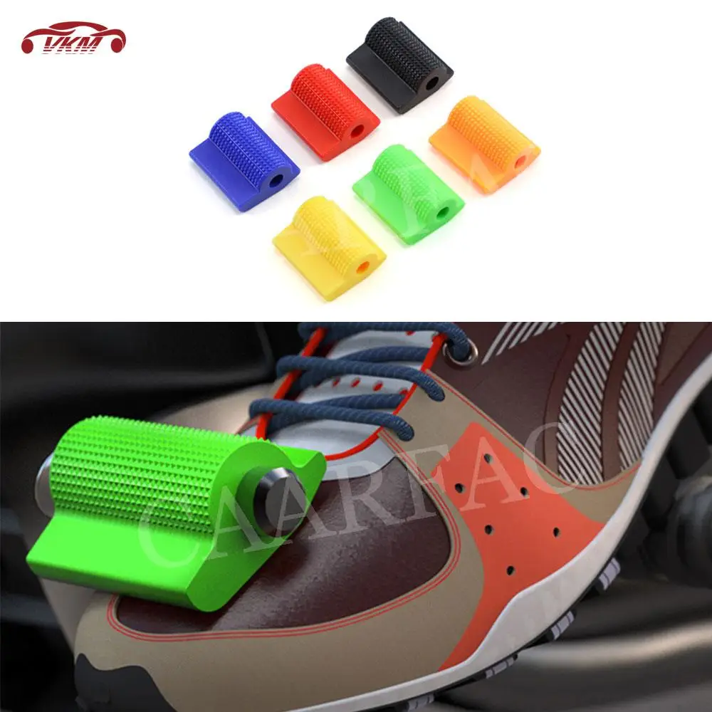 

Auto Motorcycle Shift Gear Lever Pedal Rubber Cover Shoe Protector Foot Peg Toe Gel Car Decoration Accessory