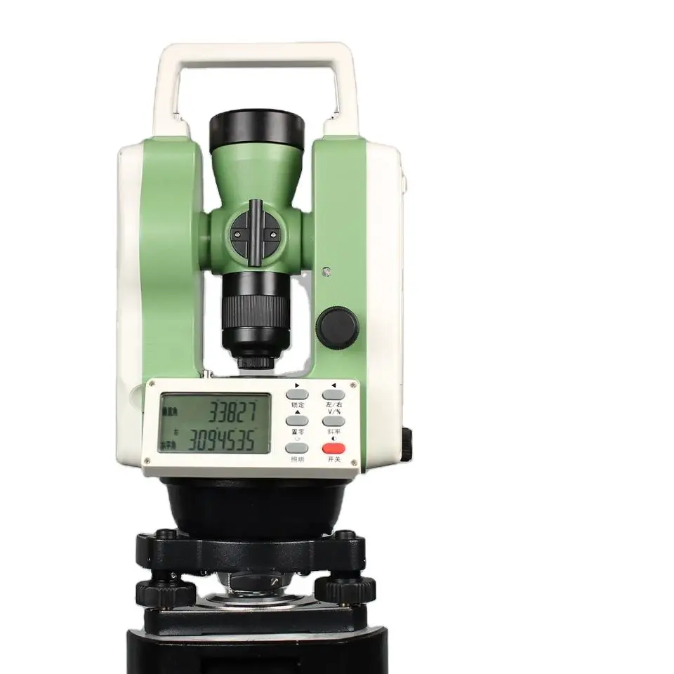 Heipoe DT-2A 30X Accuracy 2'' Double LCD Measurement angle Optical Theodolite With Laser plummet