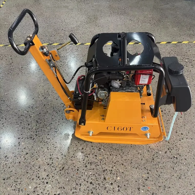 Engine Sand and Soil Vibrating Compactor for Asphalt Pavement Construction